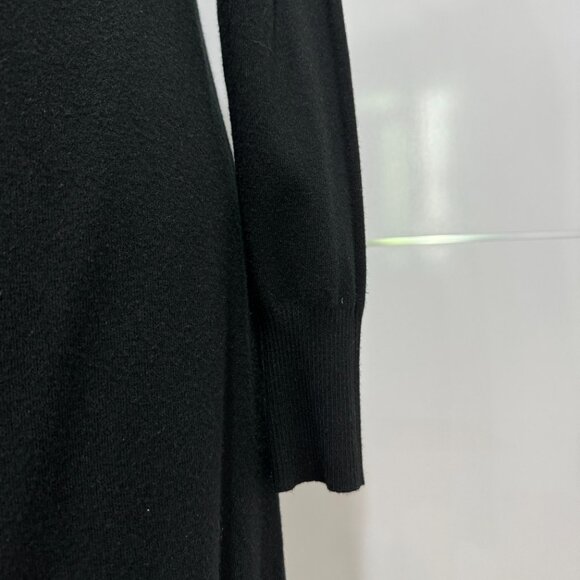 Milano Women's Black Open Front Cardigan, Size L - Picture 3 of 12